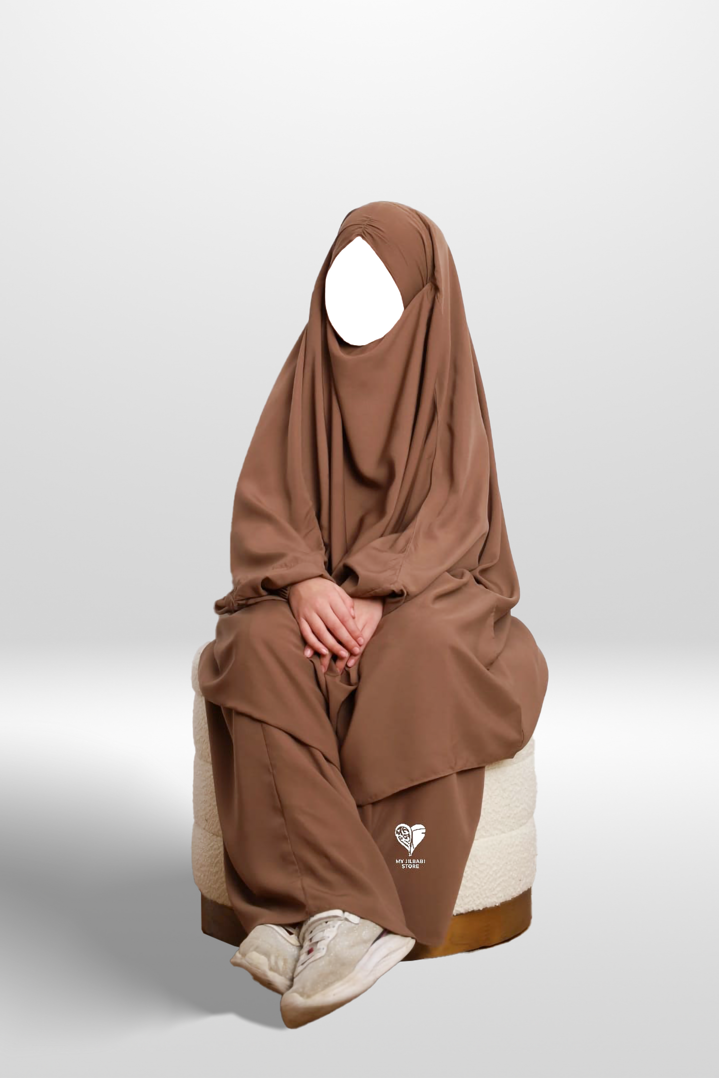 Mocha Girls 2 Piece Jilbab