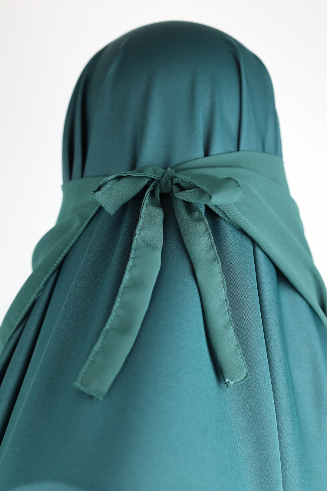 Emerald Green Non Iron Half Niqab