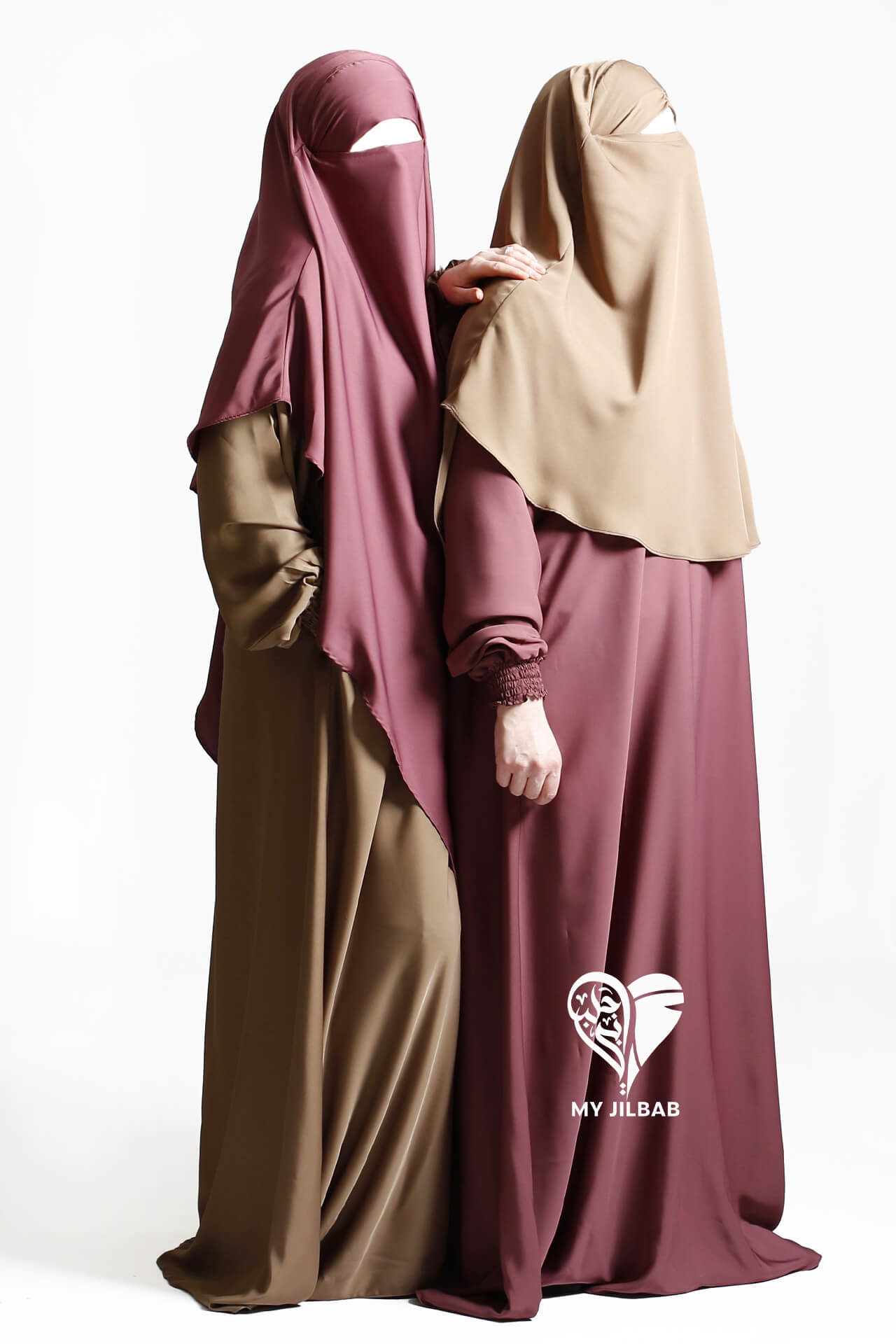 Dusky Pink - 1 Piece Abaya