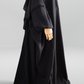 Thick Winter Abaya Black