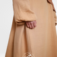 100% Organic Cotton Abaya Beige