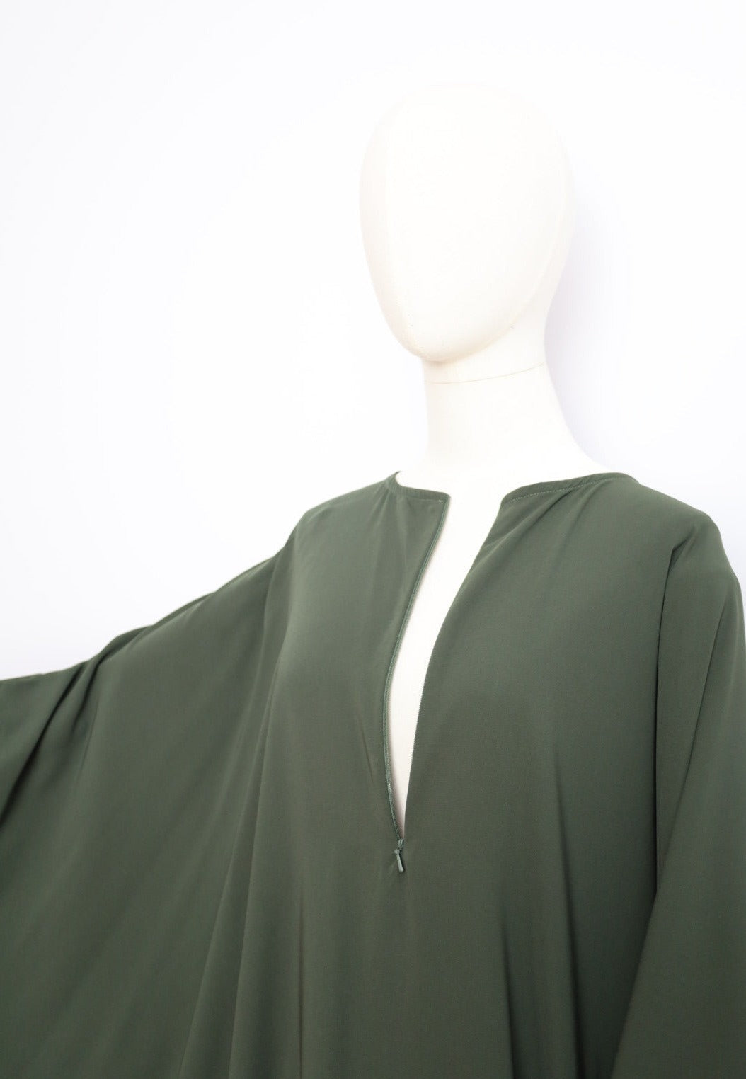 Khaki - 3 Piece Nursing Abaya Set