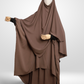 Taupe - 3 Piece Nursing Abaya Set