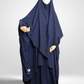 Navy - 3 Piece Nursing Abaya Set