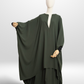 Khaki - 3 Piece Nursing Abaya Set