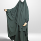 Khaki - 3 Piece Nursing Abaya Set