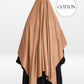 100% Cotton Khimar Taupe
