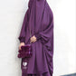 Dark Purple Nida - 2 Piece Superluxe Jilbab