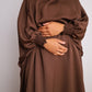 Dark Chocolate Nida - 2 Piece Superluxe Jilbab