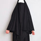 Cotton Diamond Khimar Black