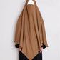 Cotton Diamond Khimar Taupe
