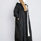 Waterproof Abaya Jacket Fur Lined Black