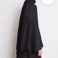 100% Cotton Diamond Khimar Black