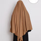 100% Cotton Diamond Khimar Taupe