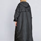 Waterproof Abaya Jacket Fur Lined Black