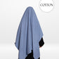 100% Cotton Khimar Light Blue