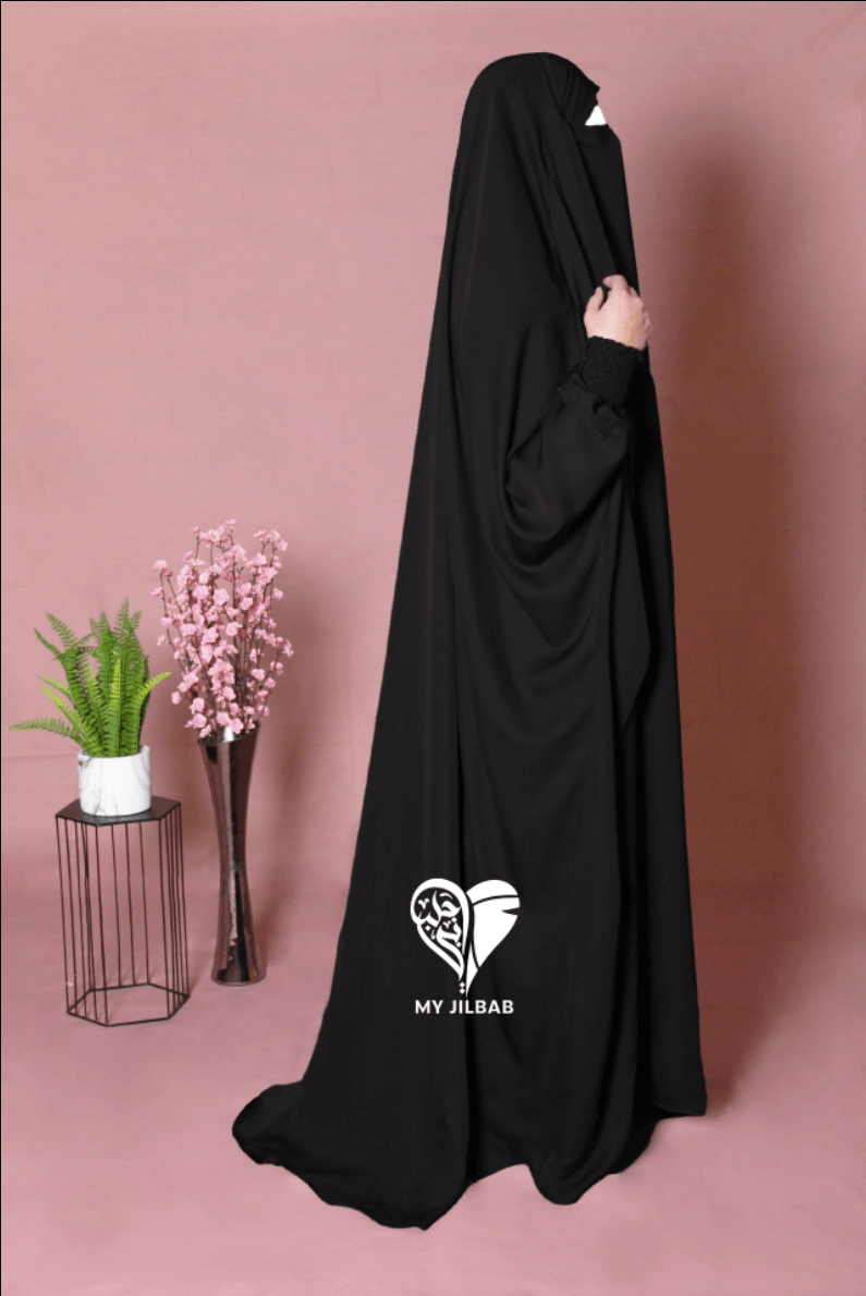 Exclusive Design Jilbab | Black One Piece Jilbab | Made For Muslim Mums ...