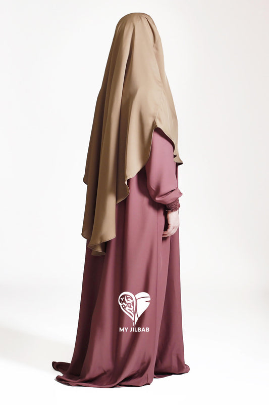 Dusky Pink - 1 Piece Abaya