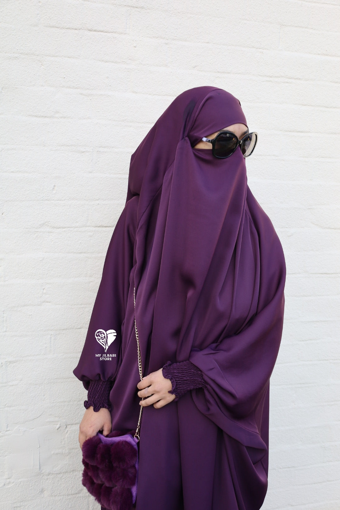 Blackcurrant Purple - 2 Piece Superluxe Jilbab